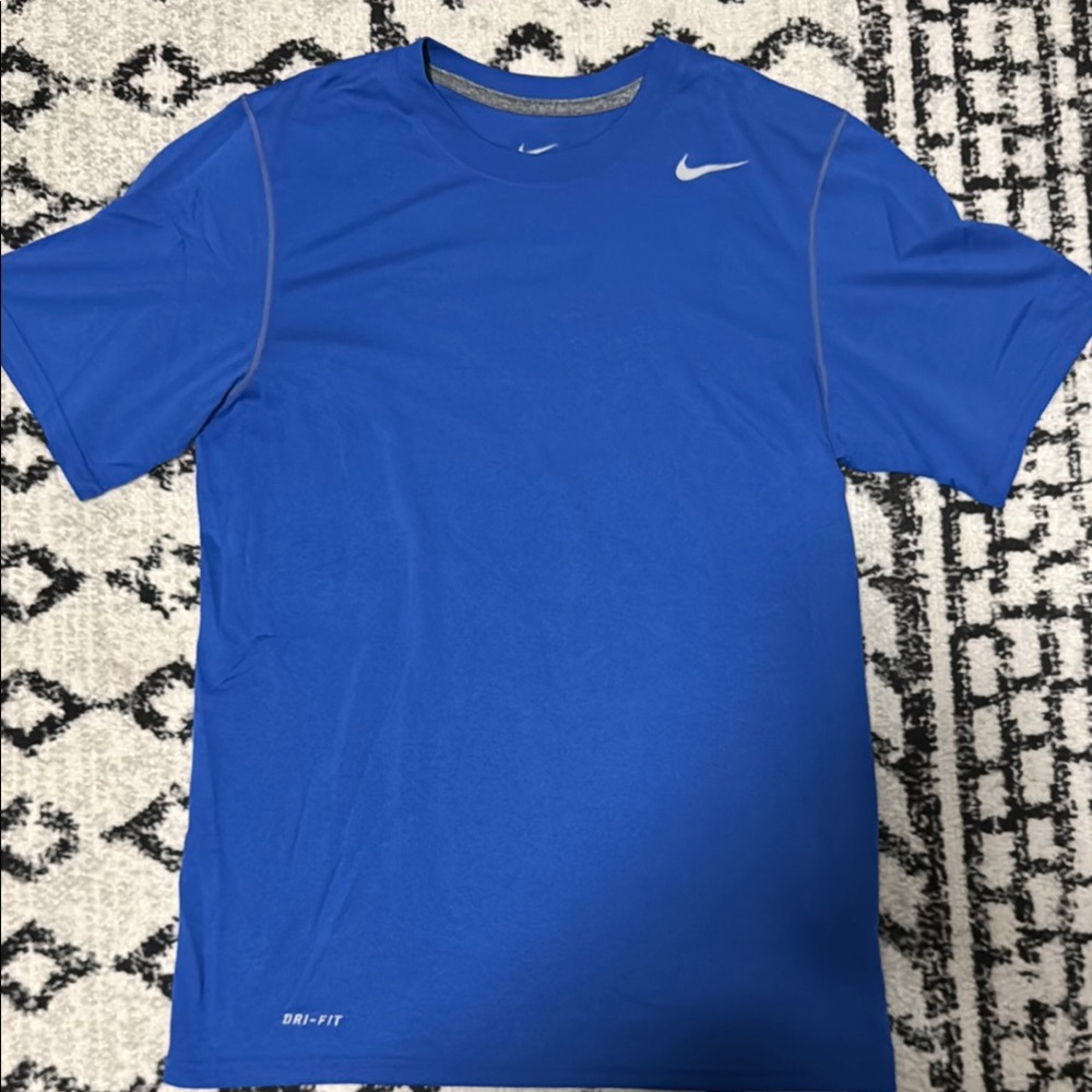 Nike Blue Short Sleeve Dri-FIT Tee